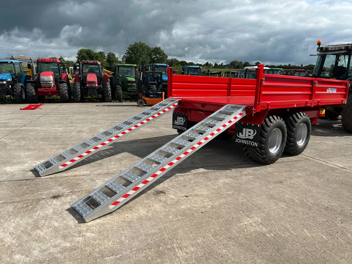 New Johnston 14ft Trailer C/W Ramps - Image 4