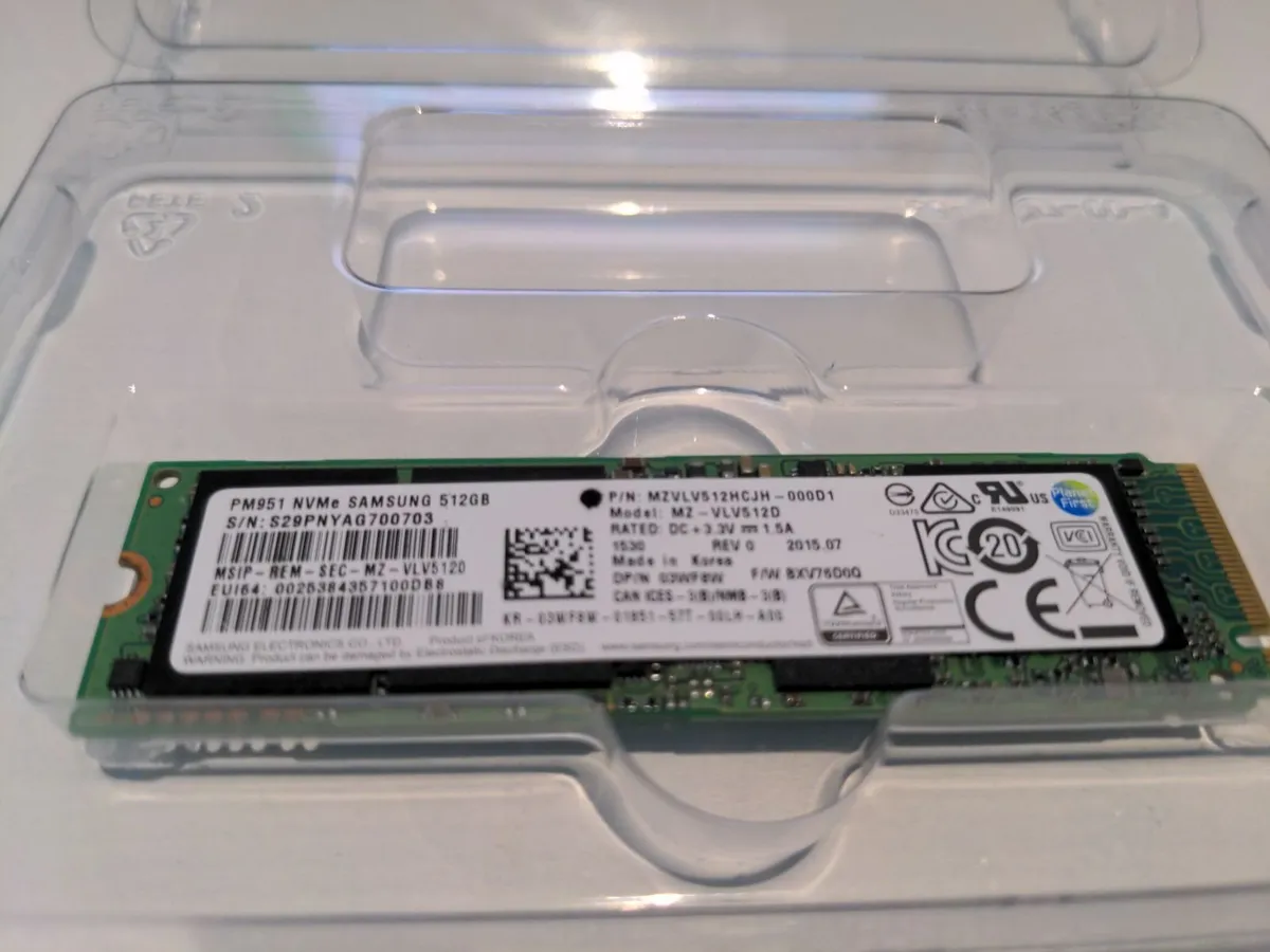 Samsung Mz-vlv512d - 512gb M.2 Pcie Nvme 2280 Tlc - Image 2