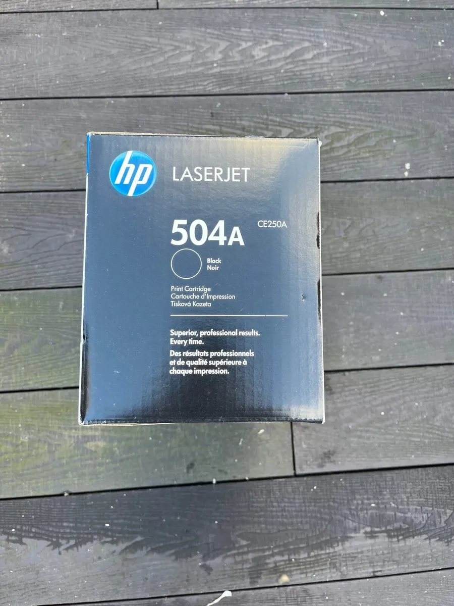 HP CE250A Black Ink Toner - Image 1