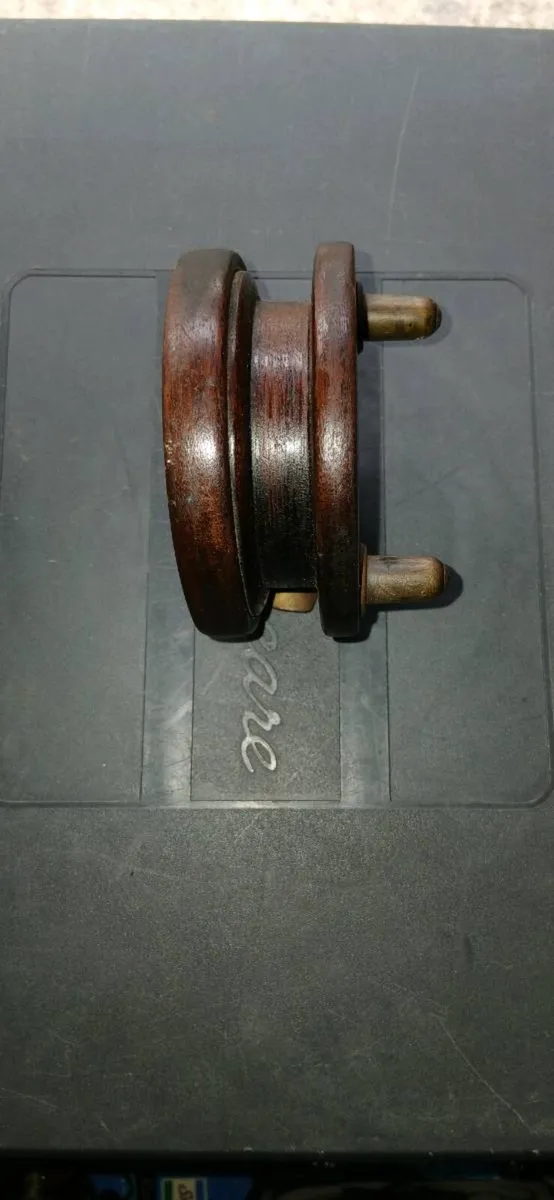 Vintage wooden fly reel - Image 4