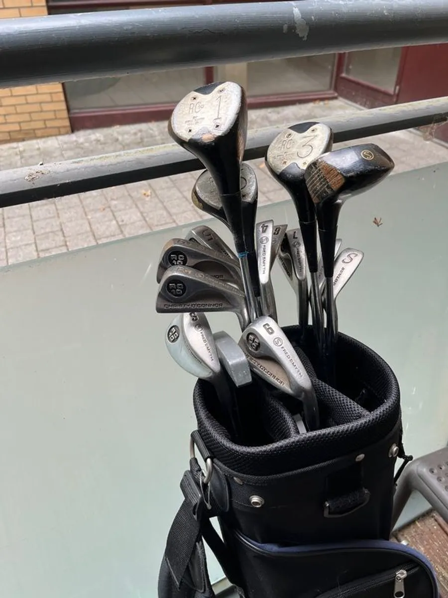 Set of golf clubs- Vintage Christy O'Connor RC10 by Fred Smyth - Image 2
