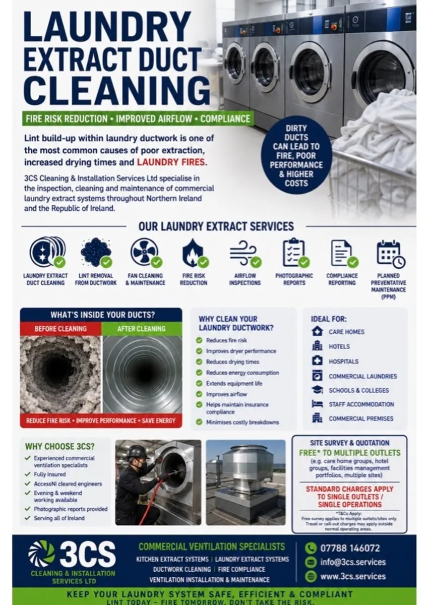 laundry ducting cleaned