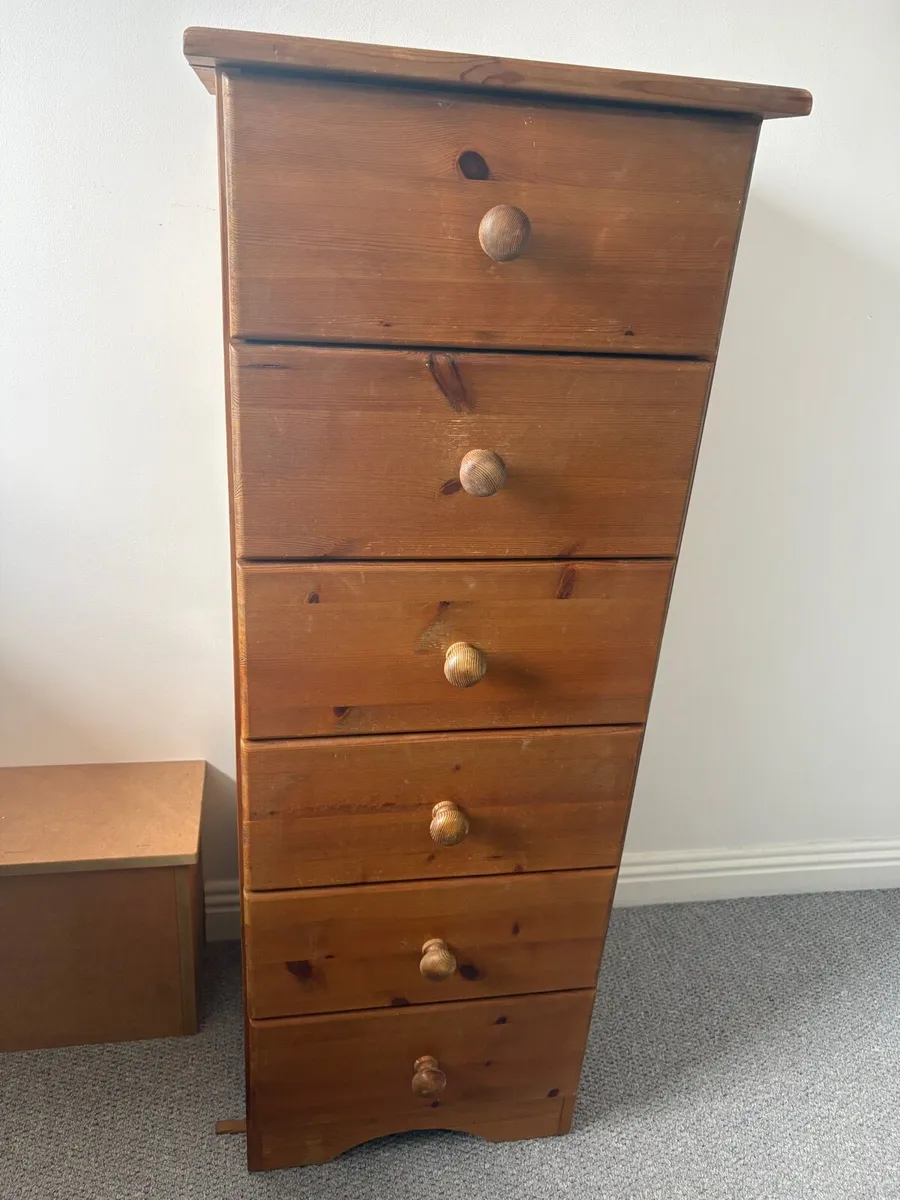 Tall chest of drawers - Image 1