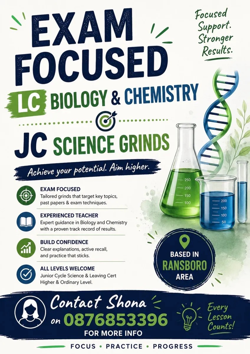 LC Biology and Chemistry Grinds