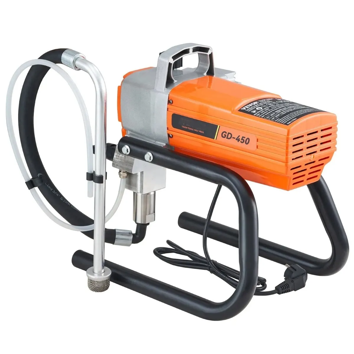 Airless Paint Sprayer Adjustable Pressure 1800W - Image 2