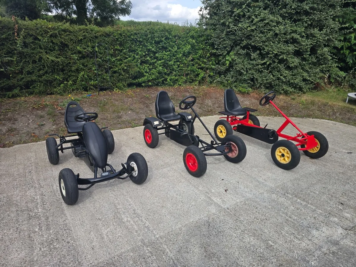 Go-karts -sold as single or all togetber.