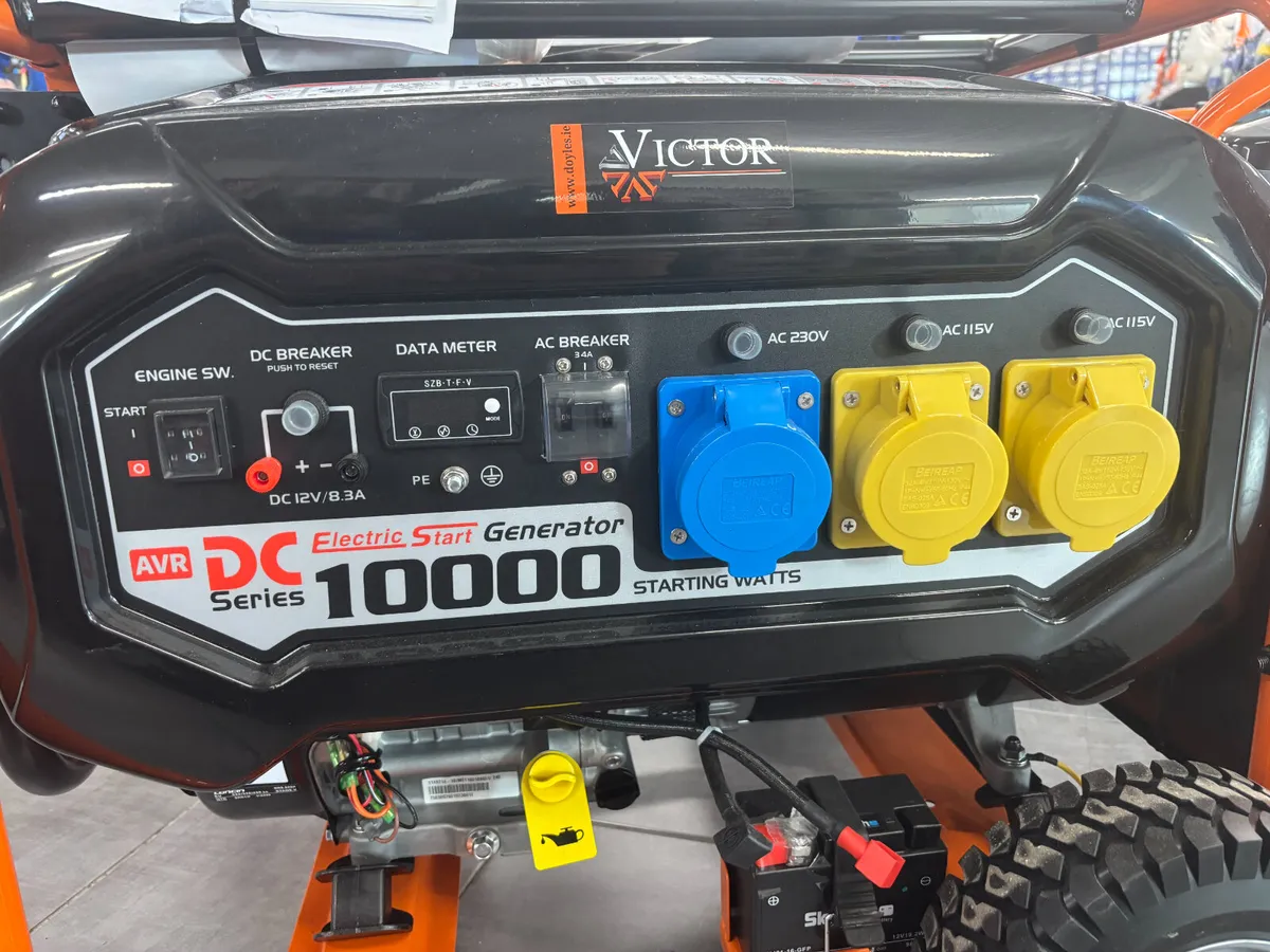 Victor LC10000DCS 10KVA Petrol Generator - Image 2