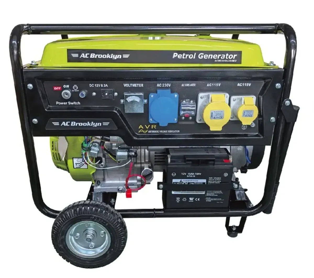 AC Brooklyn 12.5kVA Petrol Generator