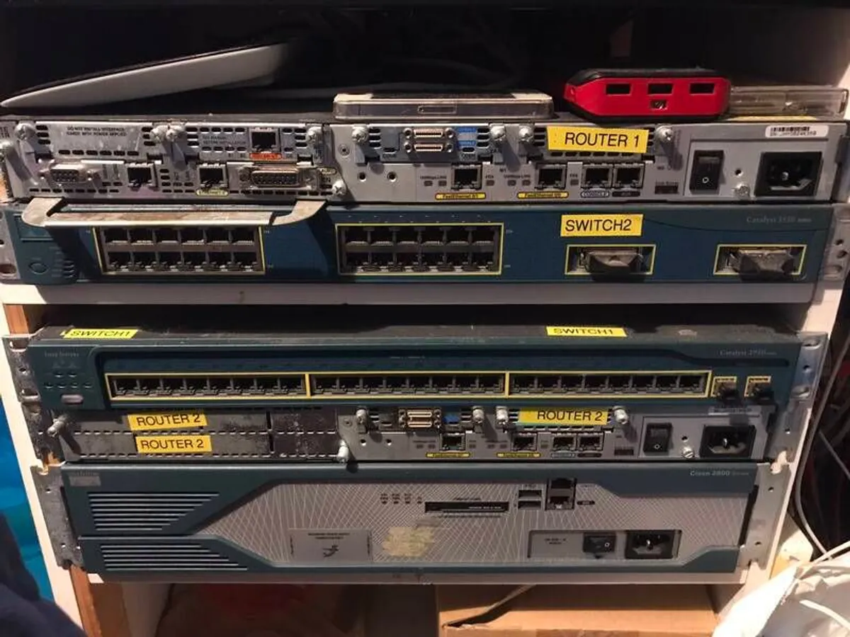 Cisco Switch and Router - Image 1