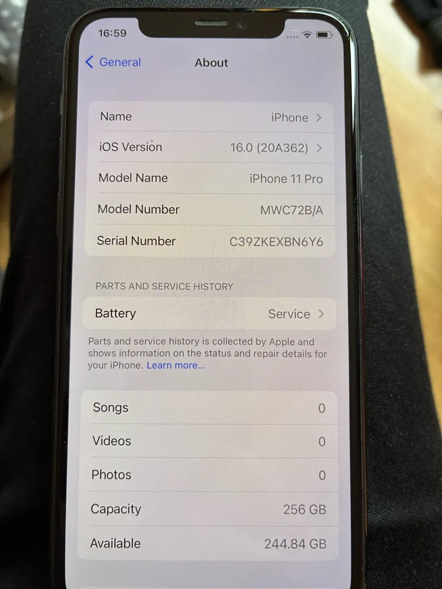 Apple iPhone 11 Pro Space Gray 256gb - Image 4