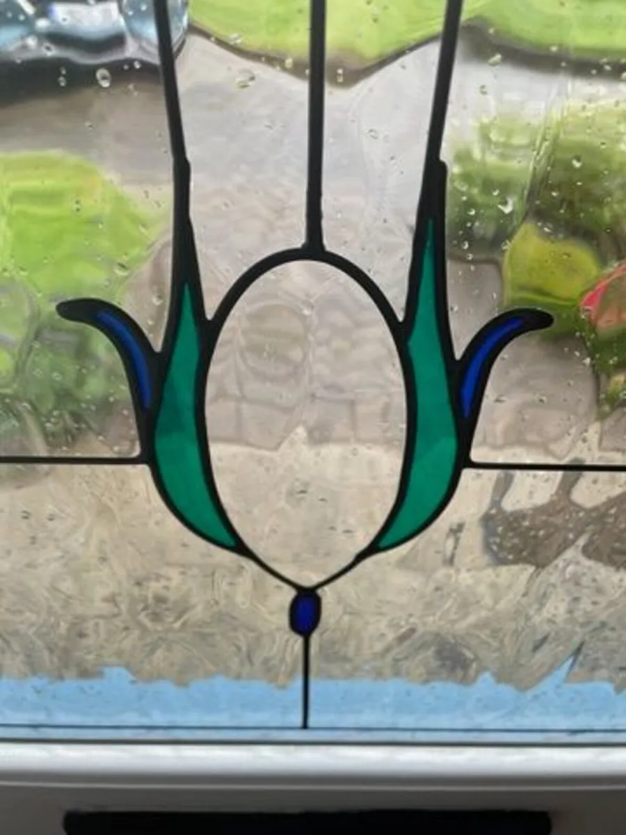 stained glass double glazed window panel - Image 1