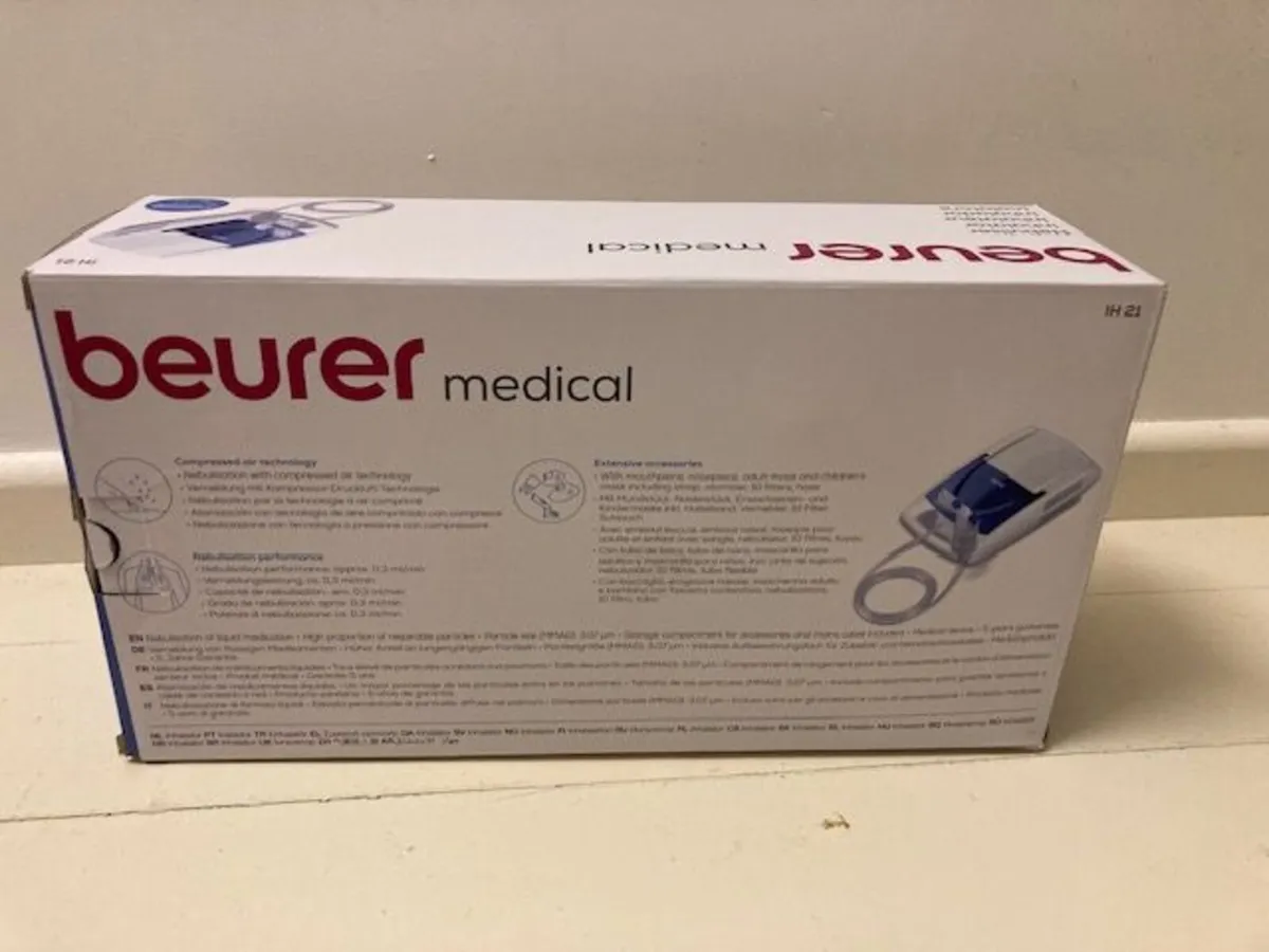 Beurer IH21 Mains Operated Compressed Air Nebulise - Image 2
