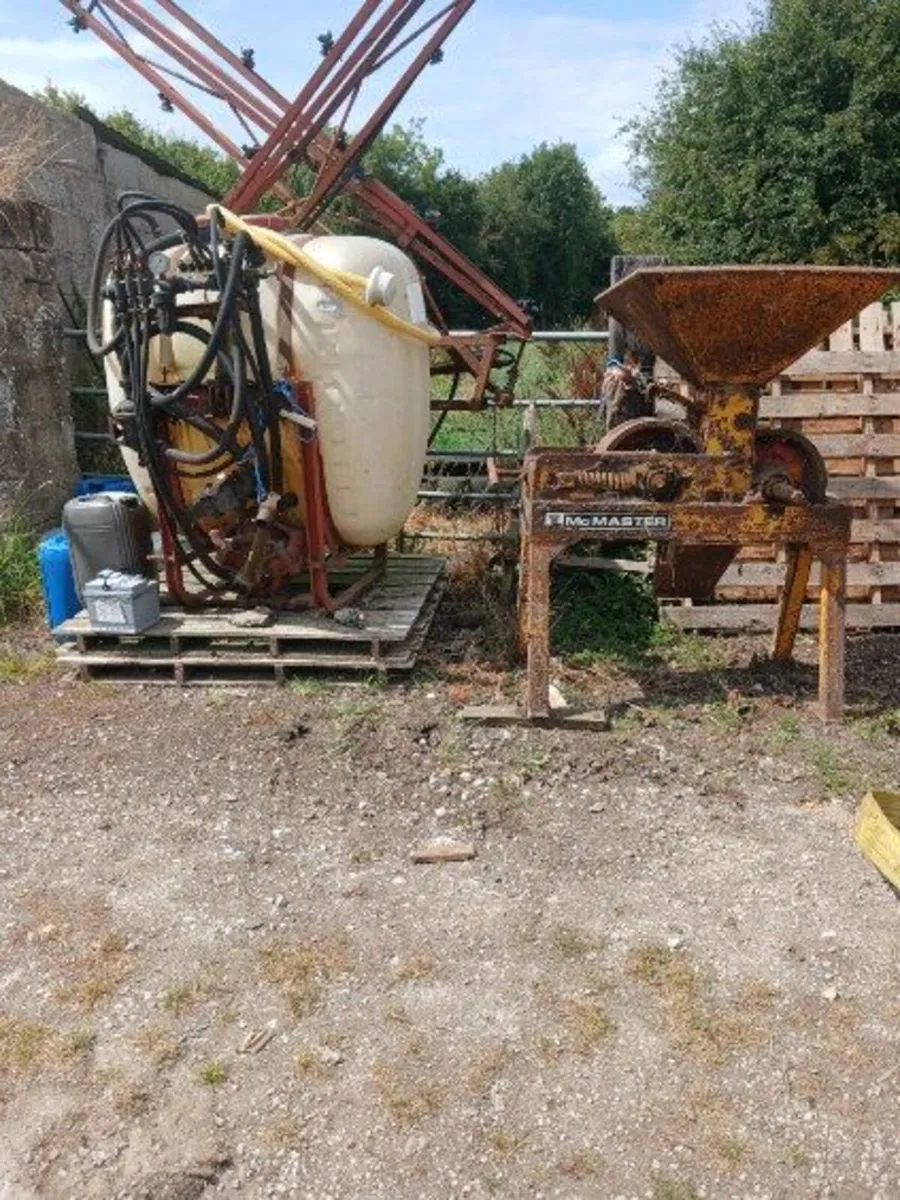 Sprayer & Corn Roller - Image 1