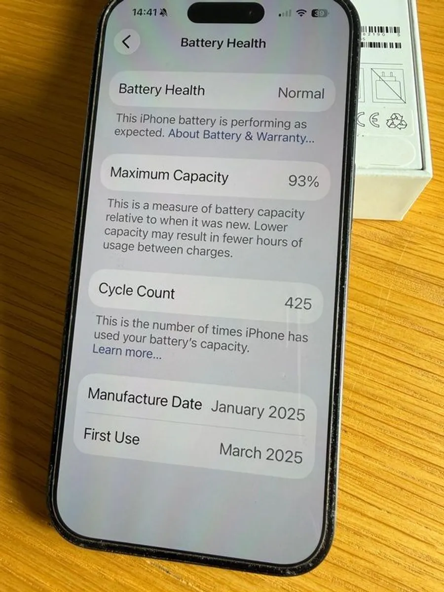 iphone 16 / 128GB / Mint / Boxed - Image 3