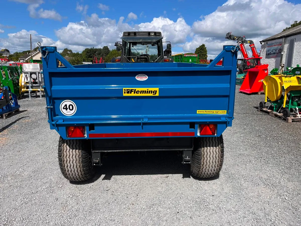 Fleming 13ftx7ft Tipping Trailer - Image 2