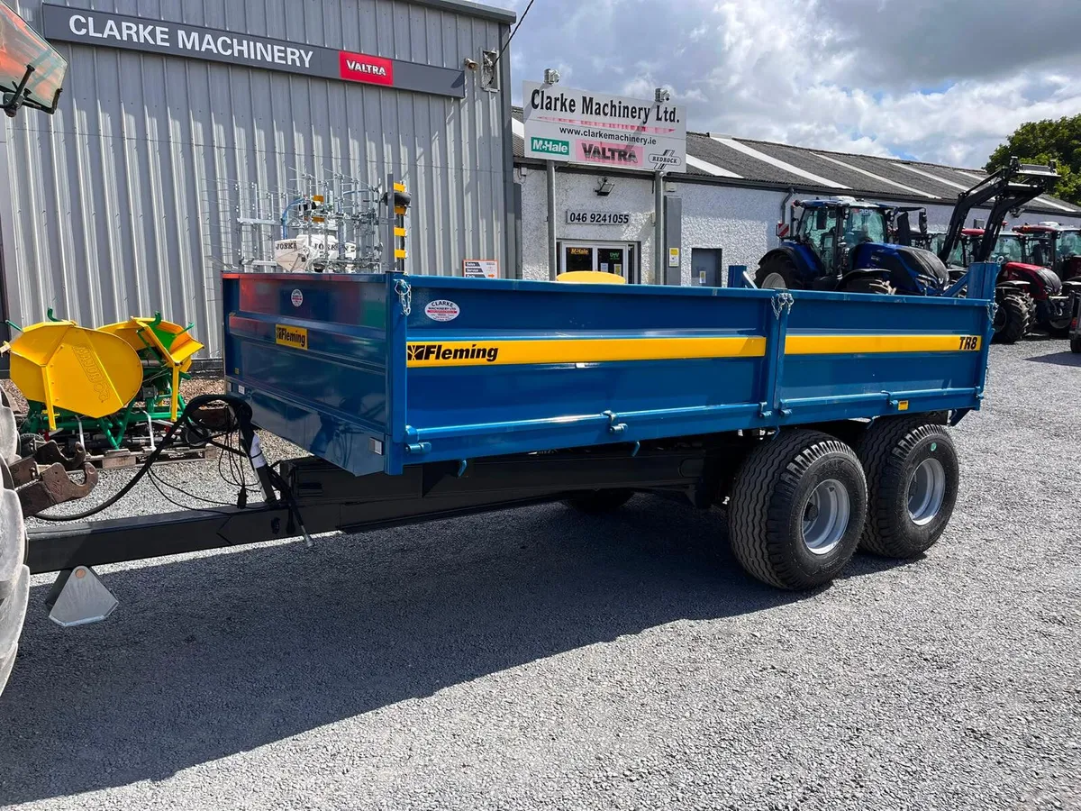 Fleming 13ftx7ft Tipping Trailer - Image 1