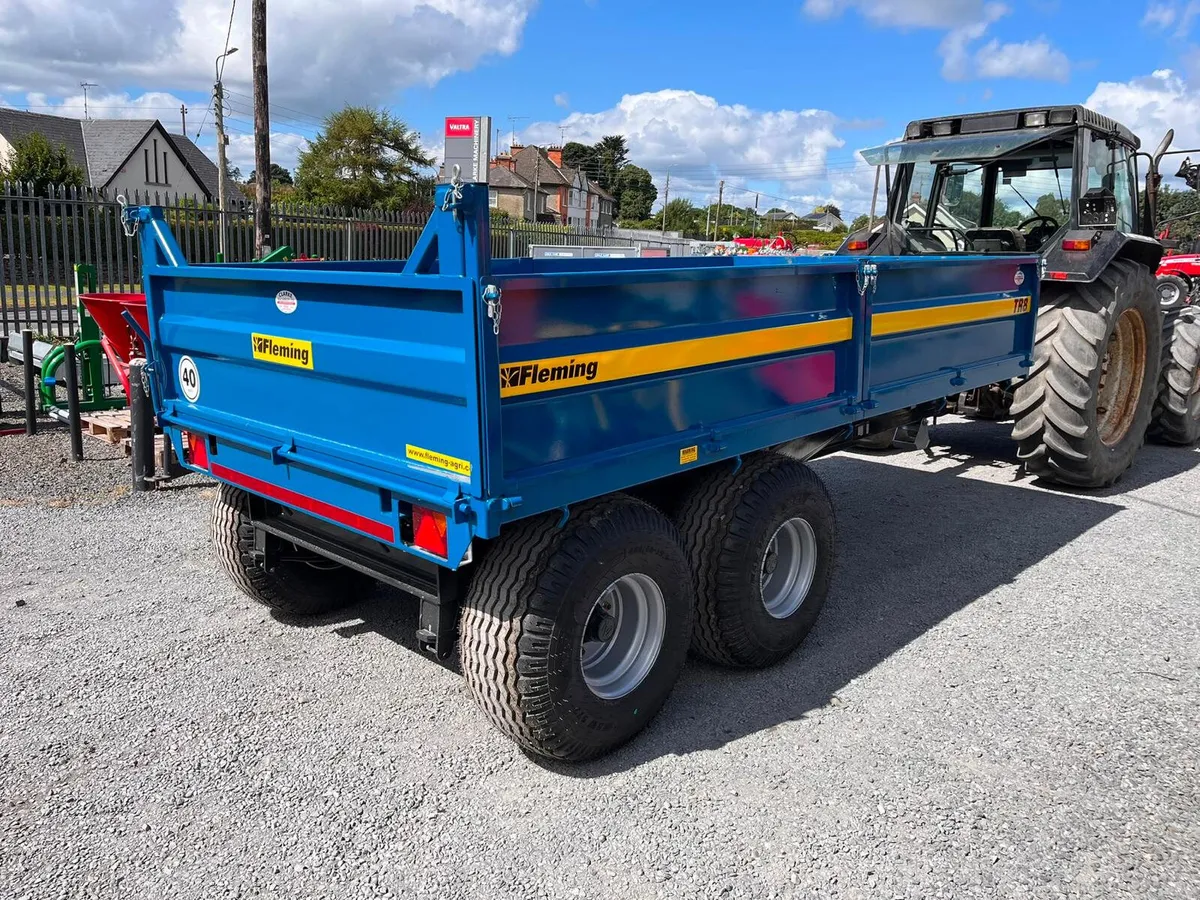 Fleming 13ftx7ft Tipping Trailer - Image 4