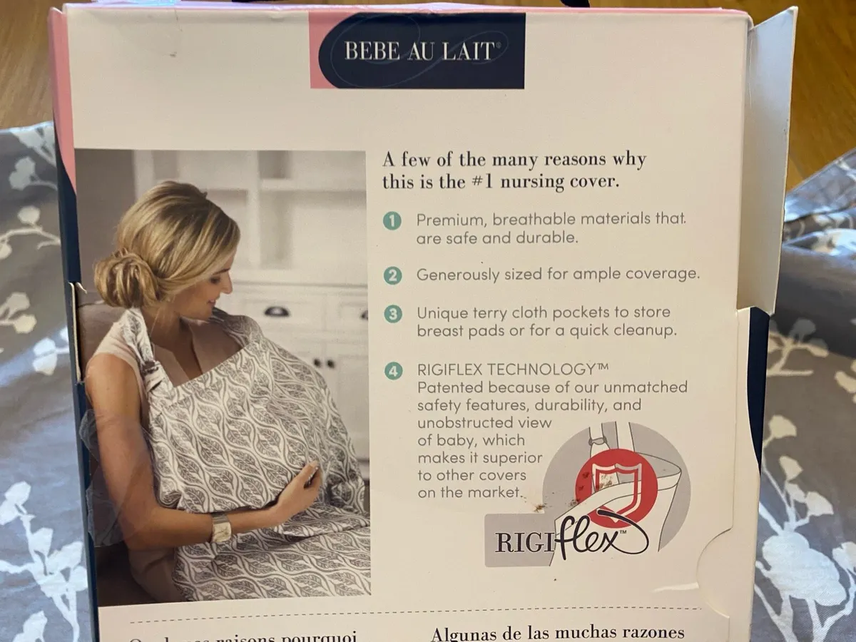 Breastfeeding Cover (Bebe Au Lait) - like new - Image 3
