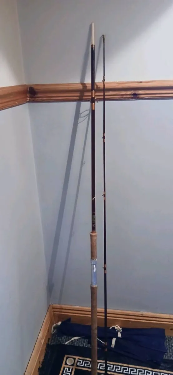Vintage Hardy jet fibalite spinning rod - Image 3