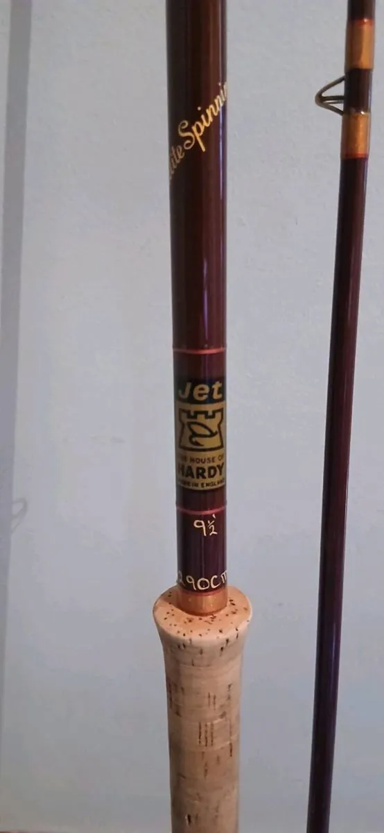 Vintage Hardy jet fibalite spinning rod - Image 4