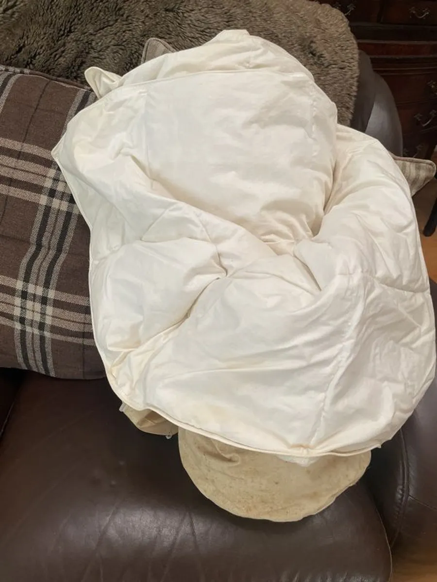 Duvet for double bed . Goose down - Image 3