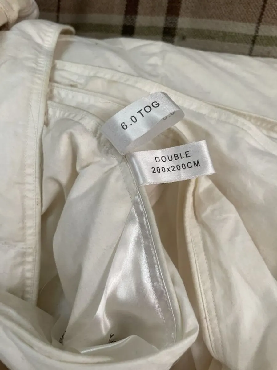 Duvet for double bed . Goose down - Image 4