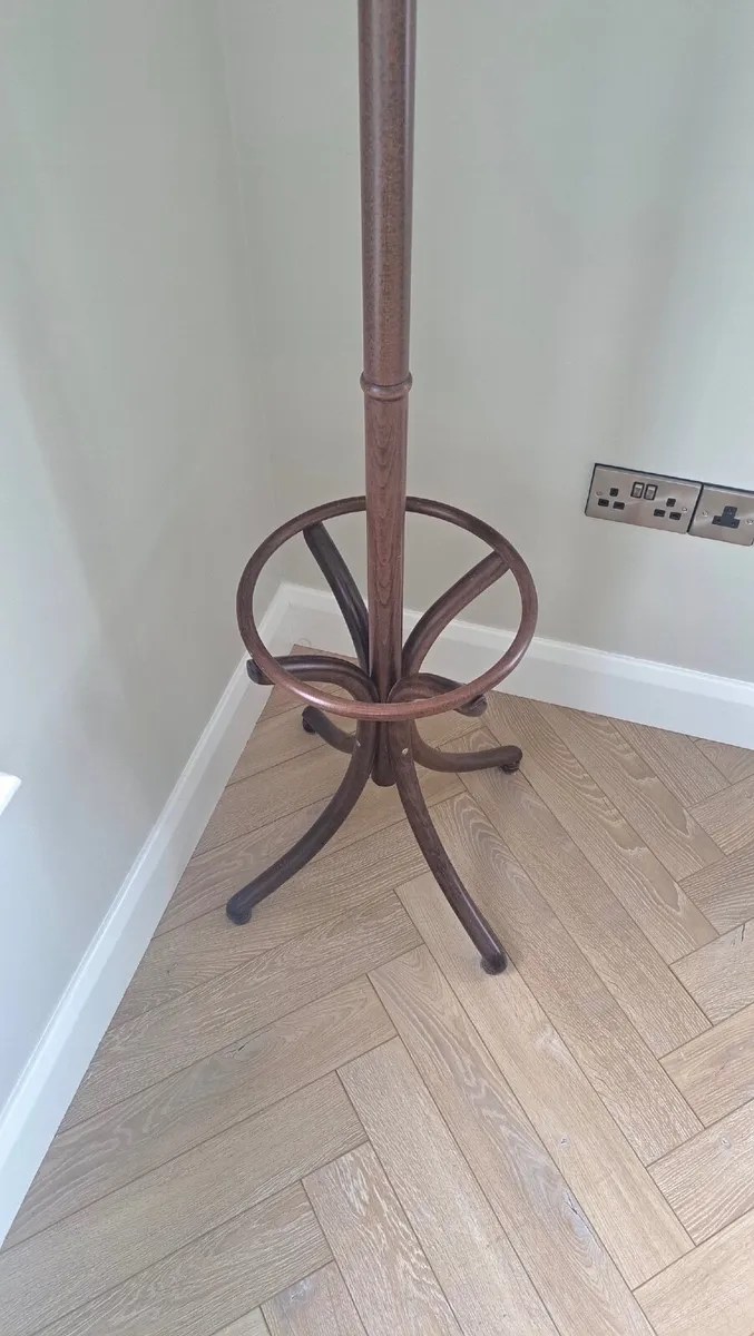 Vintage Bentwood / Viennese Style Wooden Coat & Ha - Image 3