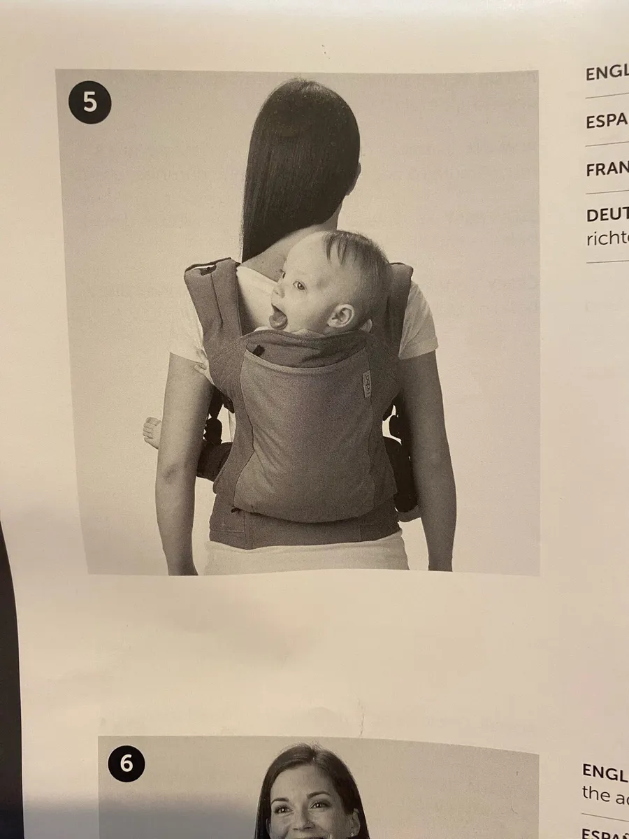 Boba Baby Carrier Dusk - Like New - Image 4