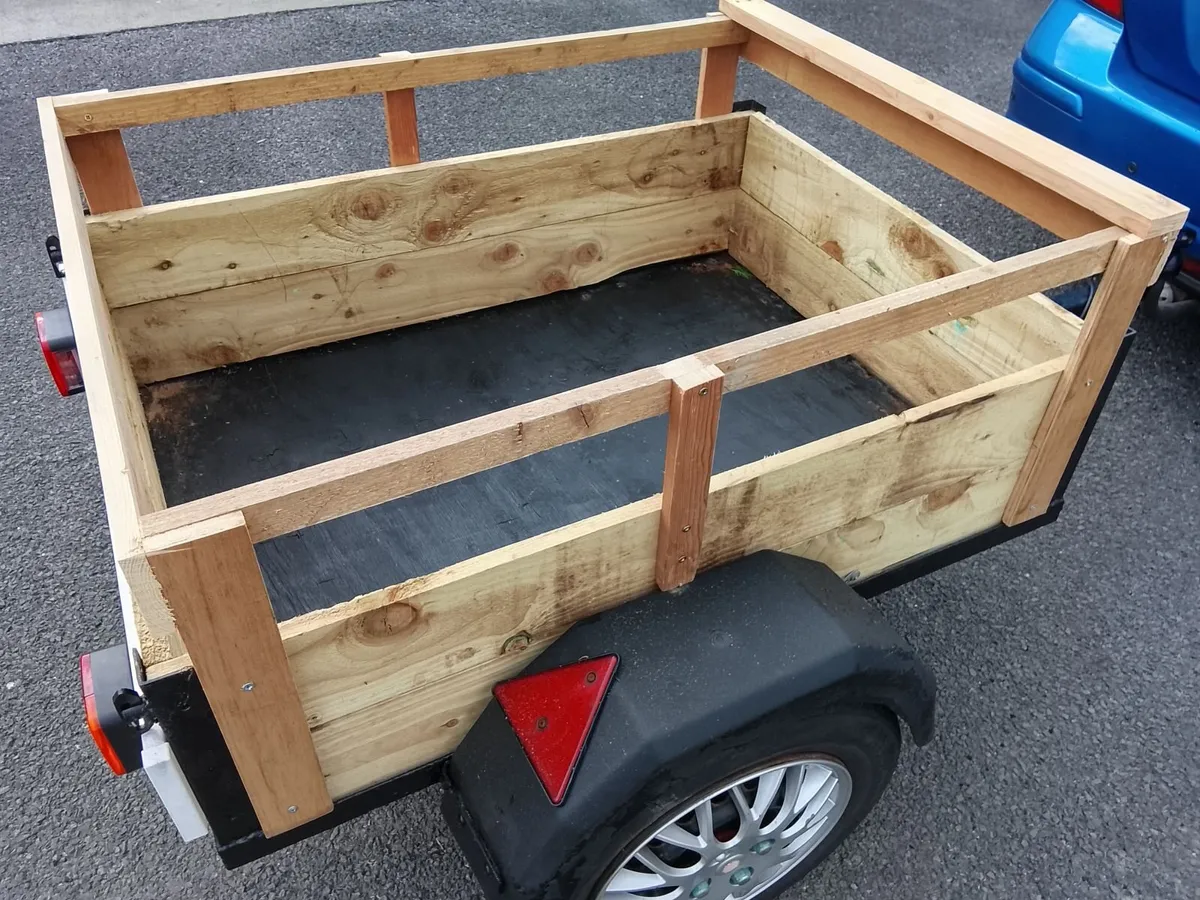 3 Car Trailers, Different Sizes - Image 4