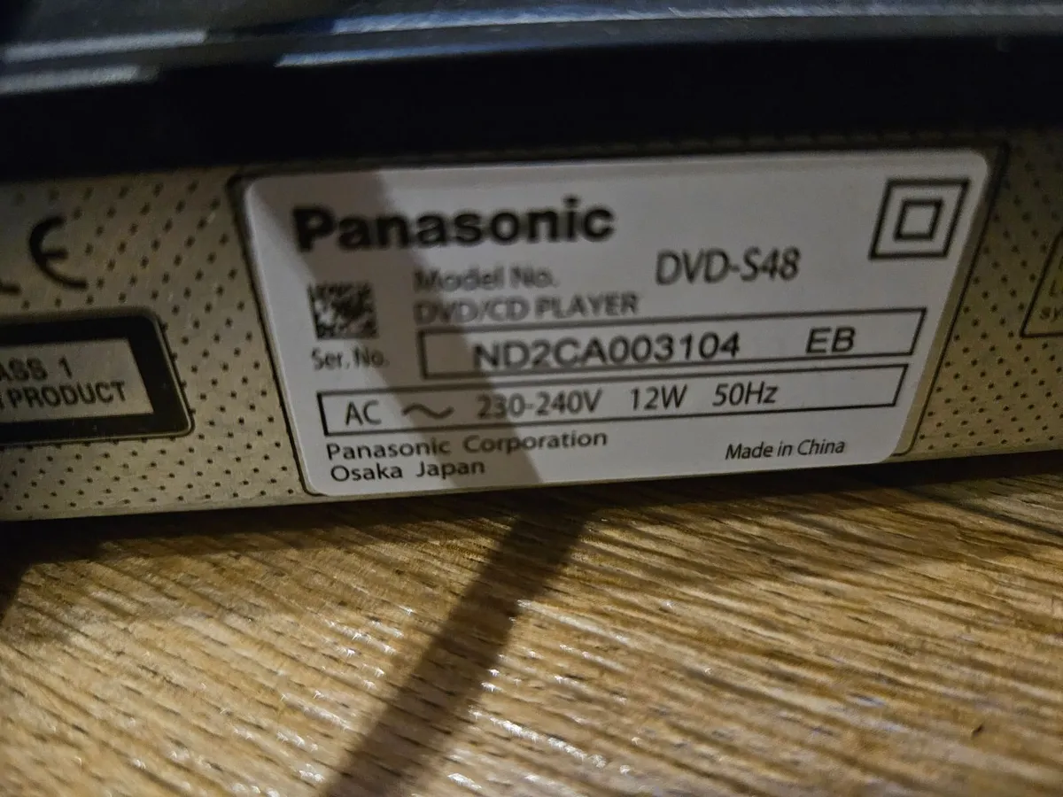DVD Player - Panasonic - Image 3
