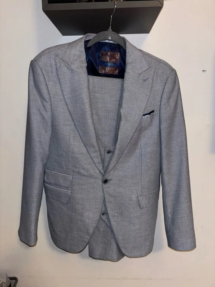 Light Blue Debs Suit - Image 3
