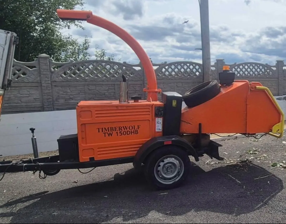 Timberwolf woodchipper - Image 1