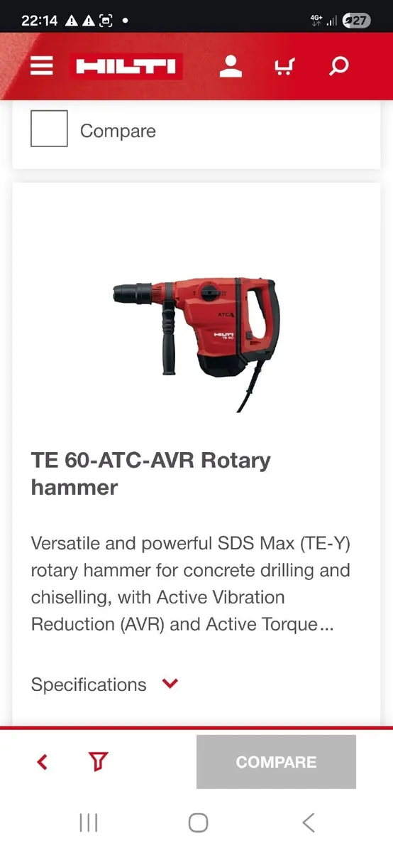 Hilti te76 230V - Image 4