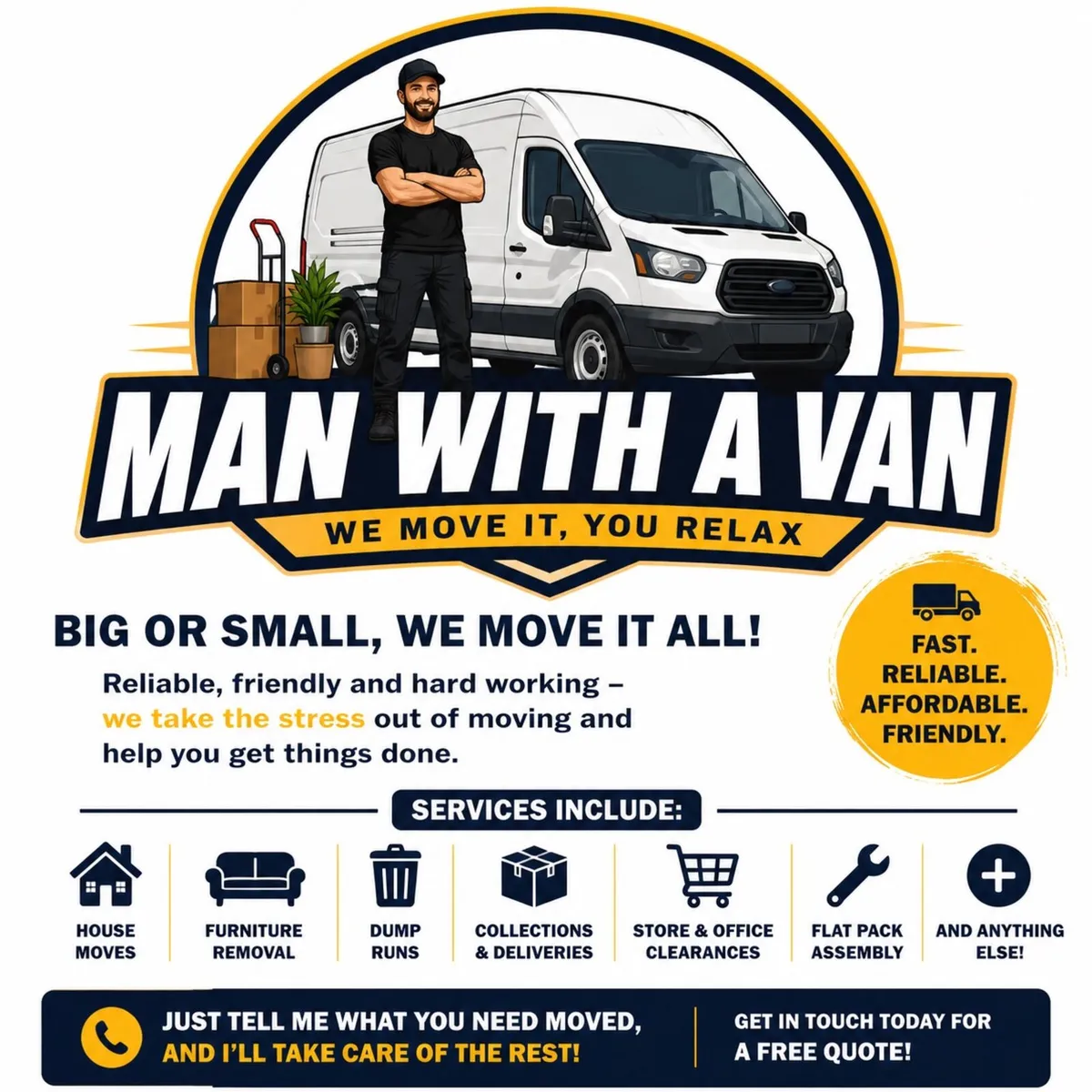 Man with a van