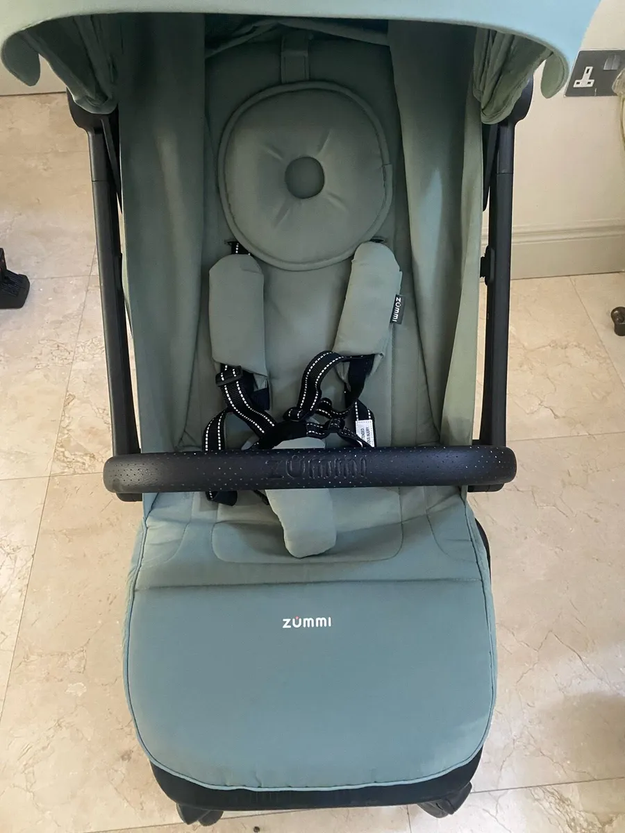 Zumi Eden compact stroller - sage green - Image 4