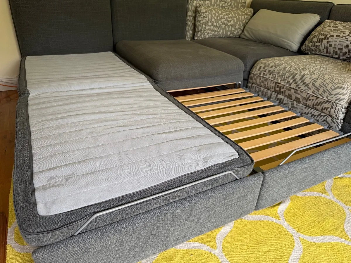 Modular Sectional Sofa w/ storage and pullout beds - Image 3