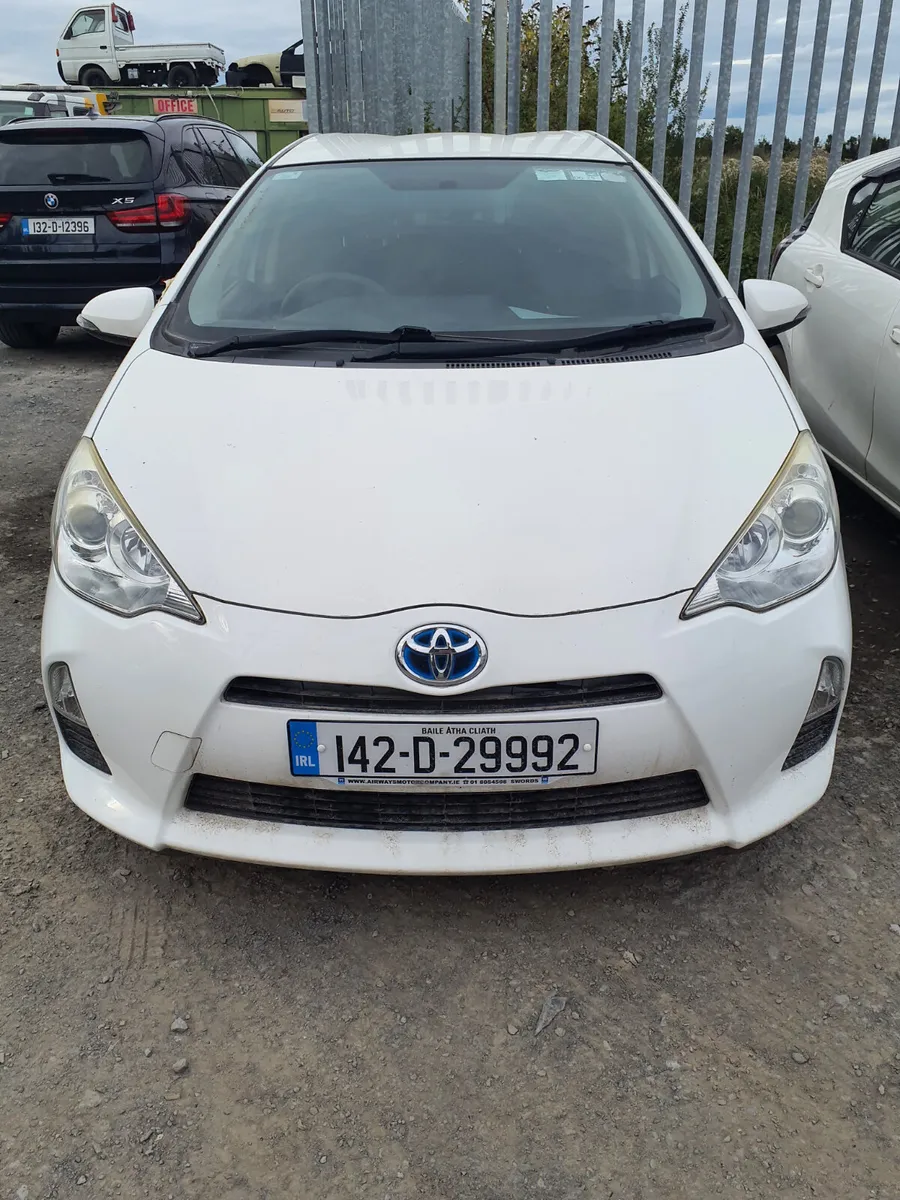 Toyota Aqua 2014 theft damage,  ignition - Image 1