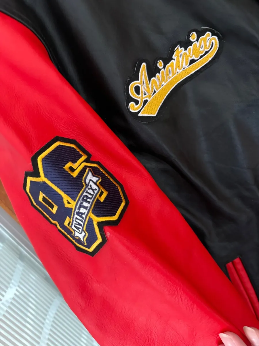 Varsity Jacket- Real Leather - Image 4