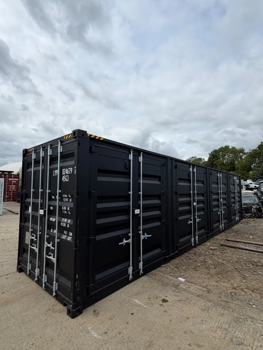 40FT HIGH CUBE SHIPPING CONTAINER – 4 SIDE DOORS + - Image 3