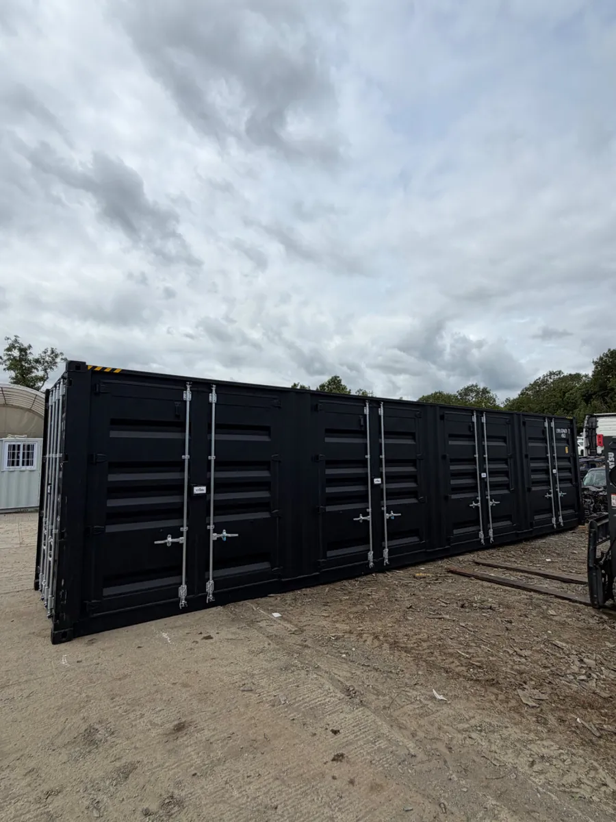 40FT HIGH CUBE SHIPPING CONTAINER – 4 SIDE DOORS + - Image 4