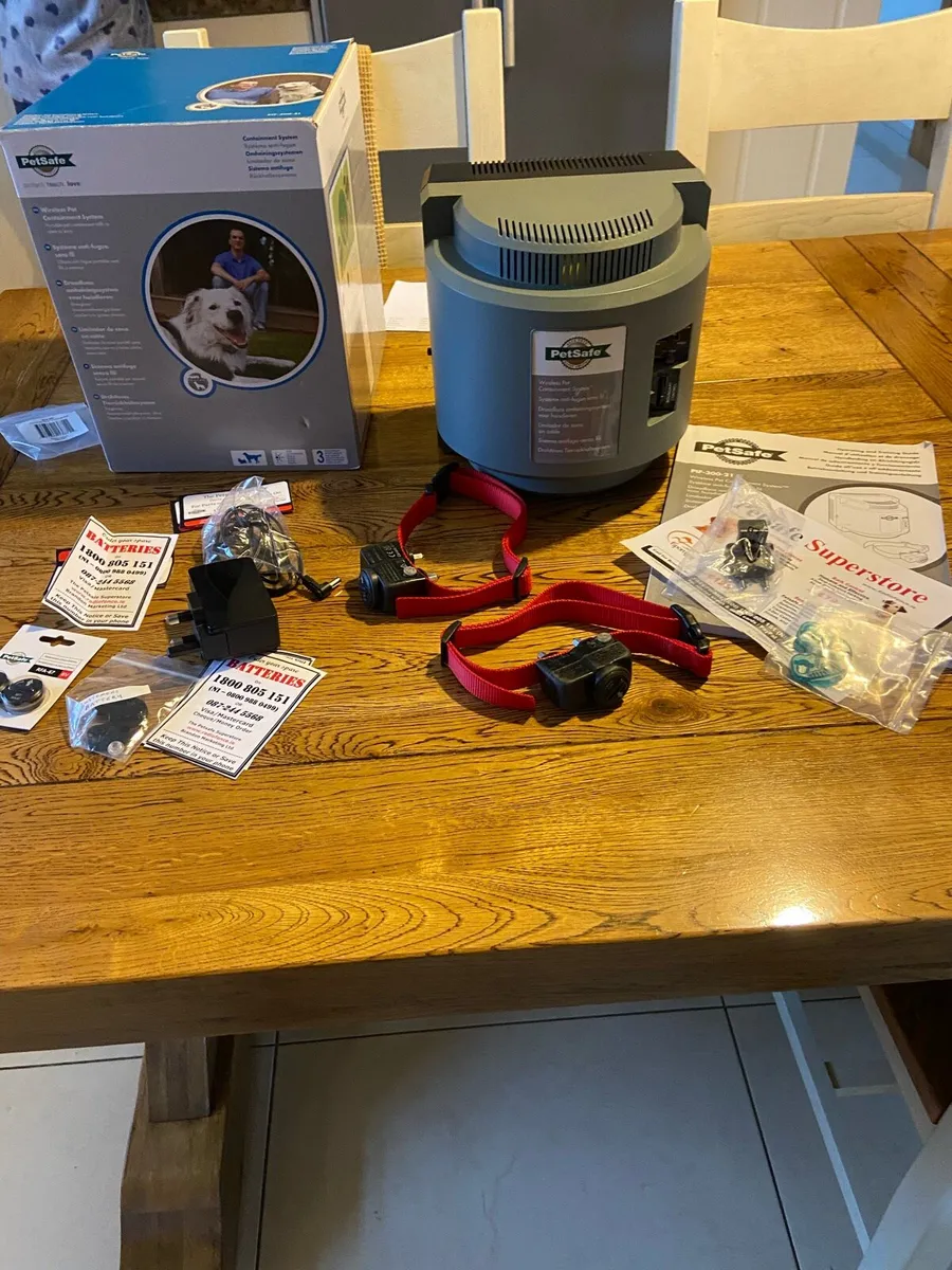 Wireless dog fence