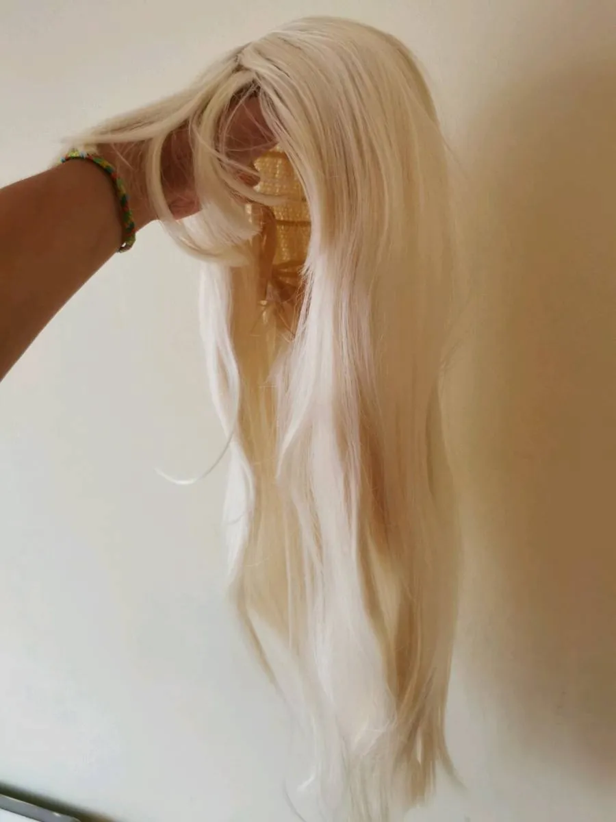 Blond wig long - Image 3