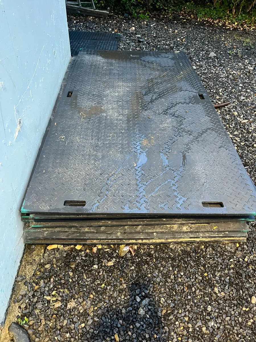 Ground protection mats