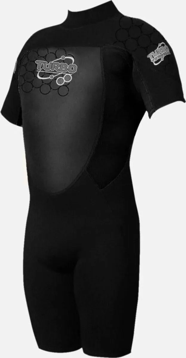 NEW 2.5 mm shortie wetsuit,  M, FREE WETSUIT BAG - Image 1