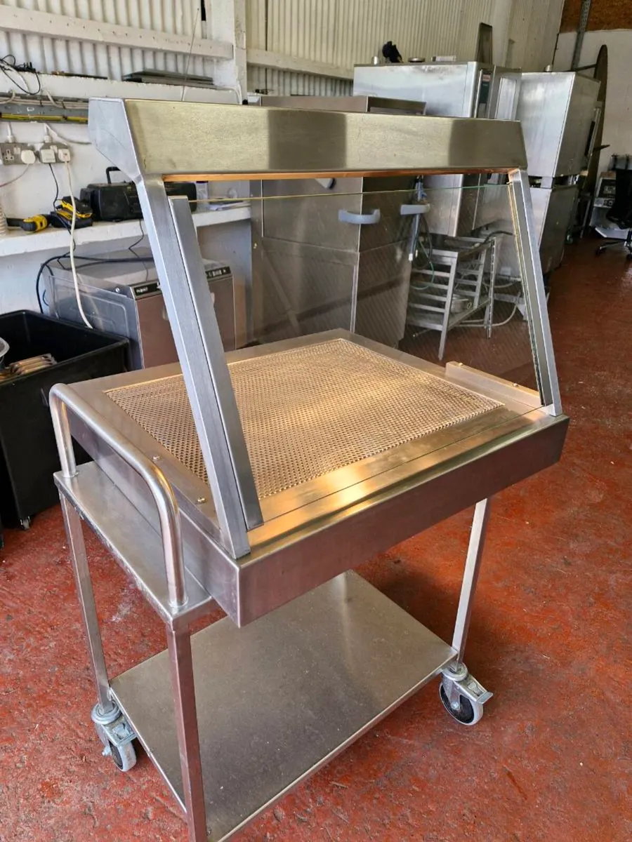 Carvery Station with Hot Lamps and Base Heat - Image 1