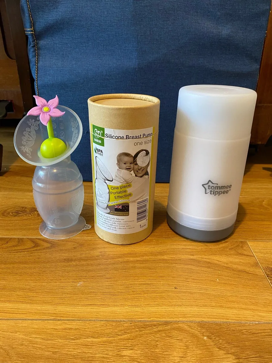 Hakaa Silicone Breast Pump+Stopper+Bottle Warmer - Image 1