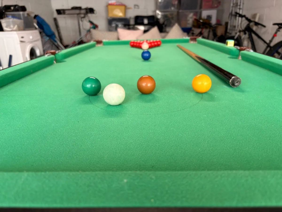 Kids Hy-Pro Snooker and Pool Table - Image 1