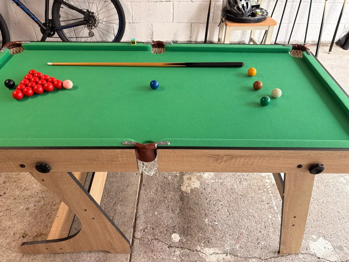 Kids Hy-Pro Snooker and Pool Table - Image 3