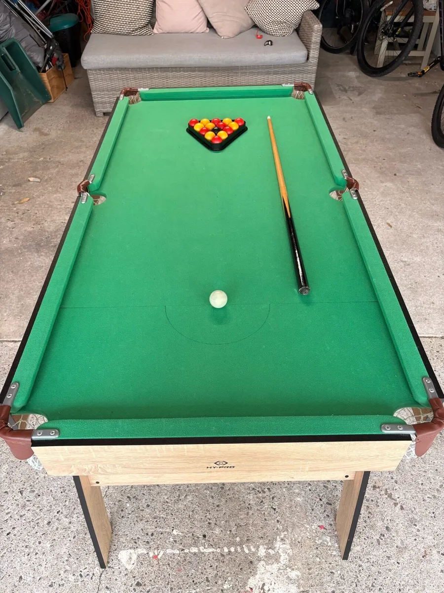 Kids Hy-Pro Snooker and Pool Table - Image 4
