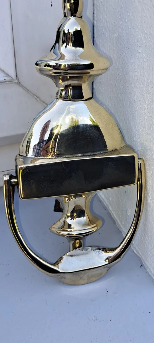 Old brass door striker  €33 each - Image 3